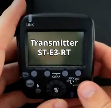 Transmitter ST-E3-RT display