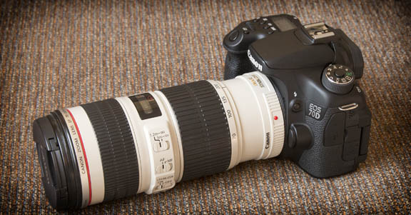 Perfect Lens for Canon 70D Portraits. The 70D 70-200mm F4 Combo