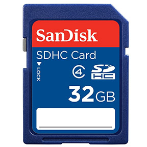 32 GB camera memory card