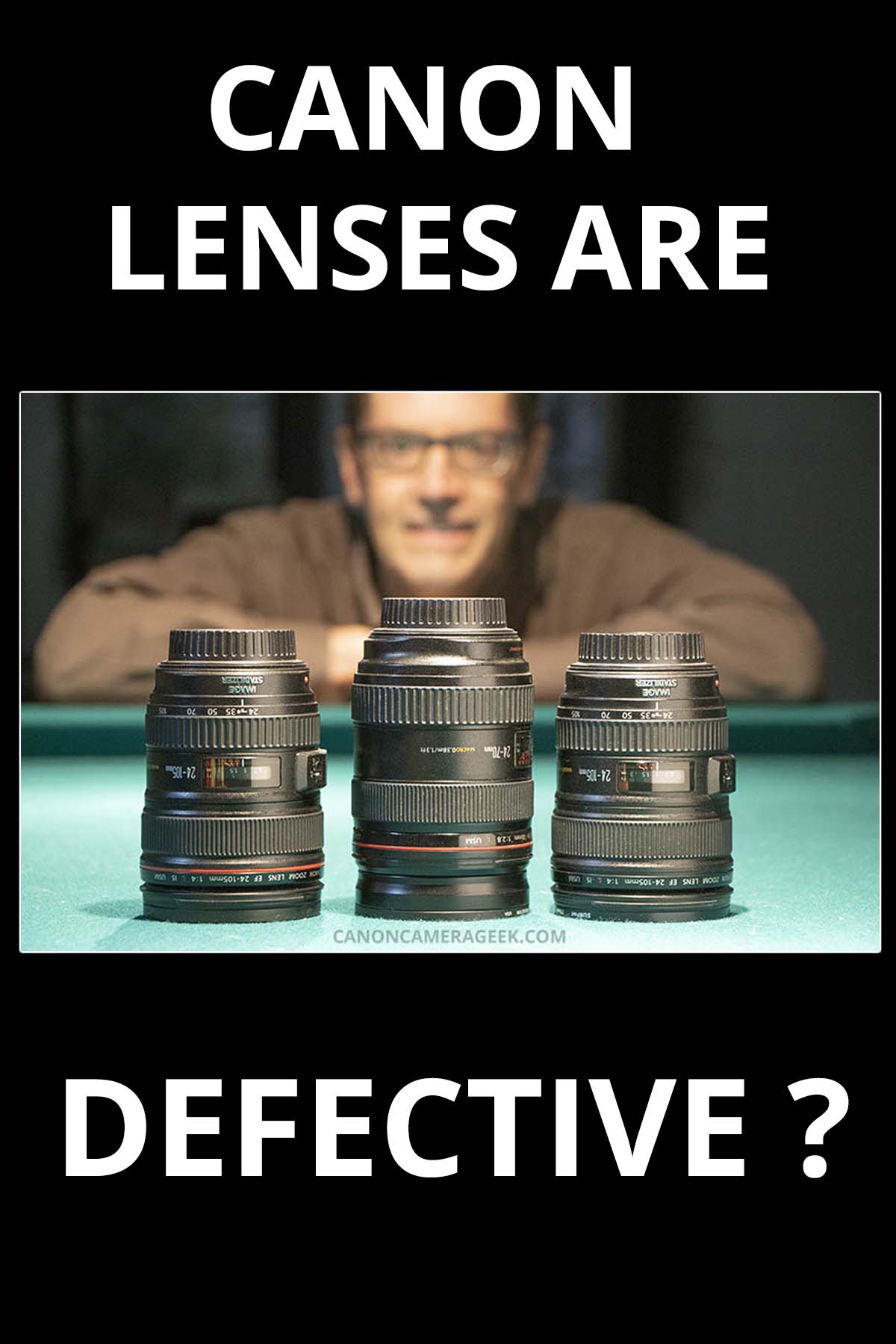 Defective Canon Lenses